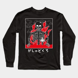 Gashadokuro Flames Long Sleeve T-Shirt